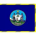 Ss Collectibles 6X10 ft. Nyl-Glo Maine Flag SS165723